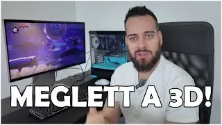 🎥 V&eacute;gre műk&ouml;dik a 3D monitor! 😱👓🖥️ #SAMSUNG #G90XF