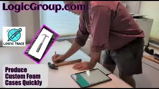 Quickly Trace patterns/tools/instruments & save dxf files for customized foam cutting & custom cases