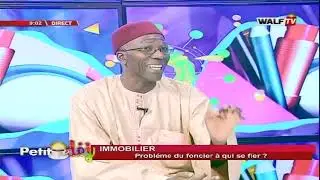 Immobilier (Problèmes fonciers au Sénégal) - Petit Déj du 21 oct. 2019