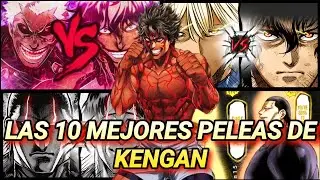 KENGAN ASHURA/OMEGA'S TOP 10 FIGHTS!!!