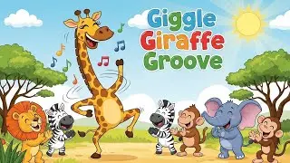 Giggle Giraffe Groove 🦒🎶 | Fun Animal Dance Song for Kids | Happy Tale & Tune