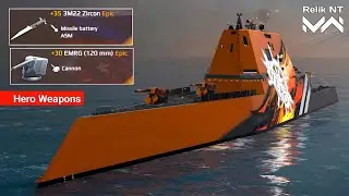 3M22 Zircon And EMRG After Getting Buff - Modern Warships Alpha Test 