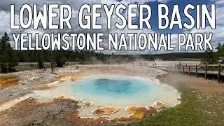 A Walk Through the Lower Geyser Basin - Yellowstone National Park Wyoming