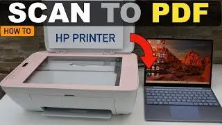 Принтер HP сканирует документ в PDF!