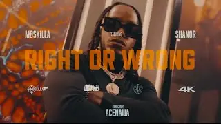 Moskilla FT Shanor - Right Or Wrong (Visualizer)