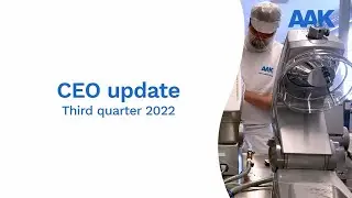 CEO comments on AAK's Q3 2022