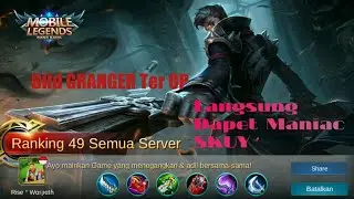 Maen MOBILE LEGENDS. Pakek Hero GRANGER Lage Auto Dapet Miniac