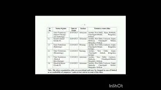 #pgi exam date