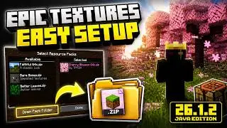 How To Install Texture Packs for Minecraft Java (26.1.2)