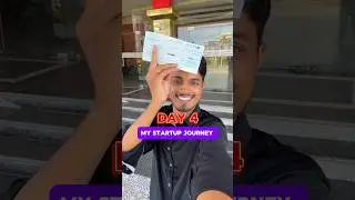 DAY 4/100 of My startup Journey.           #entrepreneurlife #minivlog #funding #vlog #startup