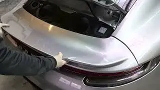 Moshammer Ducktail spoiler for Porsche 992 Carrera S  992 Carrera 4S  992 GTS  GT3 Touring