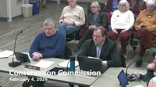 Conservation Commission Meeting - February 3, 2026