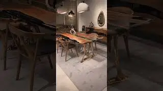 Sleek Design Epoxy Resin Furniture