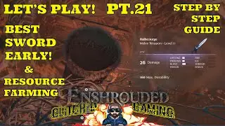 Enshrouded - Let's Play - Pt 21 - Lone Thistle, Hailscourge Sword, Loot & Chest Farming! #enshrouded