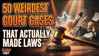 50 Weirdest Court Cases That Actually Made Laws