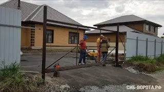Откатные вороа с автоматикой BFT