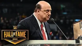 Пол Хейман &mdash; парень, похожий на Пола Левеска: главные моменты Зала славы WWE 2024 года