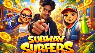 Subway Surfers Live 🔥#freefire #shortslive #subwaysurferslive #subwaysurfers #mincarftlive