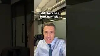 Will there be a banking crisis? #shorts #svb #bank #crisis #money #finance #business