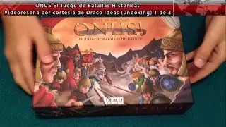 Onus Draco Ideas (video 1 de 3) Unboxing