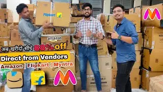 अब खरीदो Direct From Amazon / Flipkart Vendors से - Return Lot  || Upto 88℅ Off |Bulqbox | rj atharv