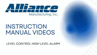 Level Control High Level Alarm