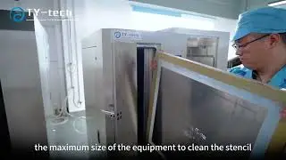 TY-750 Full Pneumatic Stencil Cleaning Machine