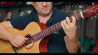 ОБЗОР ТРАНСАКУСТИЧЕКОЙ ГИТАРЫ COVENANT ПОЛНЫЙ МАССИВ ГРАНД АУДИТОРИУМ С ВЫРЕЗОМ   MUSIC SELL