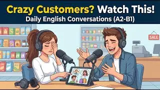 Customers Drive Me Crazy | Daily English Speaking Conversations Practice in a Shop (A2-B1 English)
