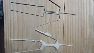 Como dobrar a estrutura de arame
