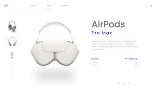 Landing Page Banner design in Adobe XD (2021)