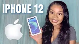 IPHONE 12 UNBOXING - BLUE