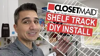 Самостоятельная установка направляющих для полок ClosetMaid &mdash; 5 простых шагов для оптимизации хра...