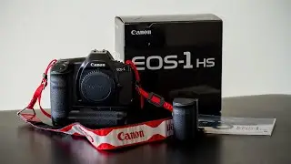 Unboxing a 30-year-old Canon EOS 1 film camera