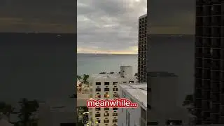 How some people reacted during Tsunami warning ‼️‼️#tsunamiwarning #tsunami #hawaii #ohau