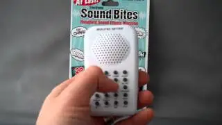 Electronic Sound Bites Handheld Sound Effects Machine