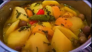 🔥FAMOUS MOROCCAN 🇲🇦 CHICKEN TAJINE Quick Easy Recipe Cuisine Marocaine 