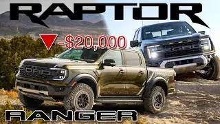 Is the New Ranger Raptor a Baby Budget F-150 Raptor? *Comparison*