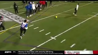 Justin Jefferson ONE HANDED dodgeball catch to win for the NFC | Pro Bowl Skills Challenge 2022
