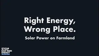 Right Energy, Wrong Place - Solar Power on Farmland