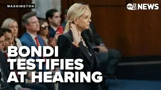 Top moments from AG Bondi's hearing defending DOJ Crime, immigration enforcement strategies