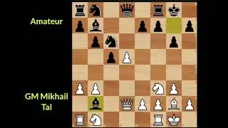 English Opening Two Knights Variation by Mikhail Tal