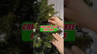 Christmas Tree Light Hack- A Game Changer🎄 Christmas Tree Rescue PART 2 #christmastreedecoration