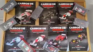 Carros de Corrida - Lendas Colecion&aacute;veis (F1 - Mundo das Miniaturas) #f1 #garagemdochico