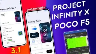 Most Customizable Android 16 OS for POCO F5, Ft. Project Infinity X 3.1 Review, Integrity Pass ❤️