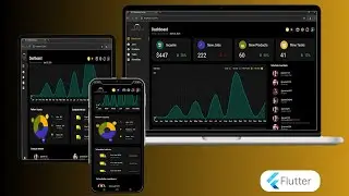 Flutter Web Tutorial | Creating a Responsive Dashboard UI in Flutter | #flutterui #speedcode