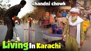 Streets of Karachi | Local Life Walk Enjoying Cricket With Kids | Pakistan's Street Culture 🇵🇰