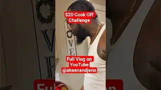 Watch This Fun Full Vlog on YouTube  @akeenandjenn #cookoff #challenge #sofun
