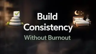 How Busy People Stay Consistent Without Burning Out
