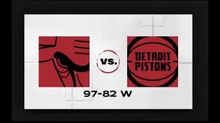 Bulls Roll Past The Pistons 97-82 W